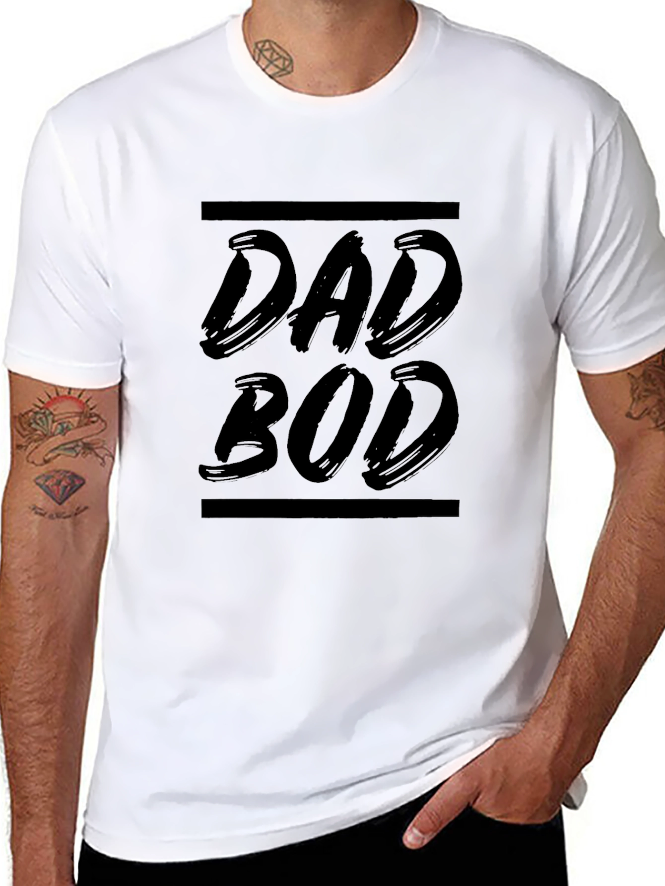Dad Bod T-Shirt - Funny Graphic Tee