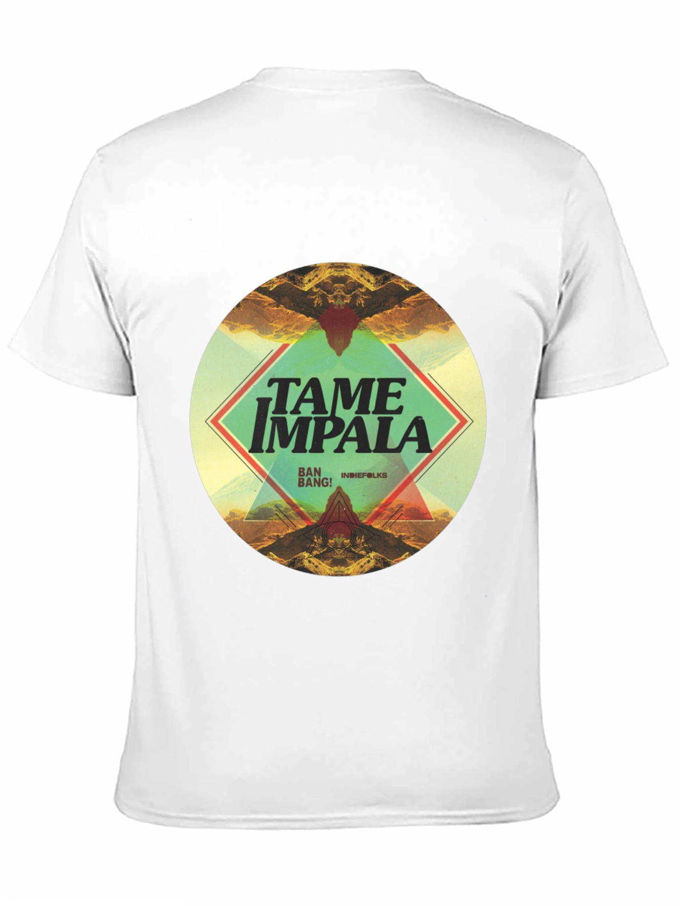Tame Impala Graphic Print Black T-Shirt