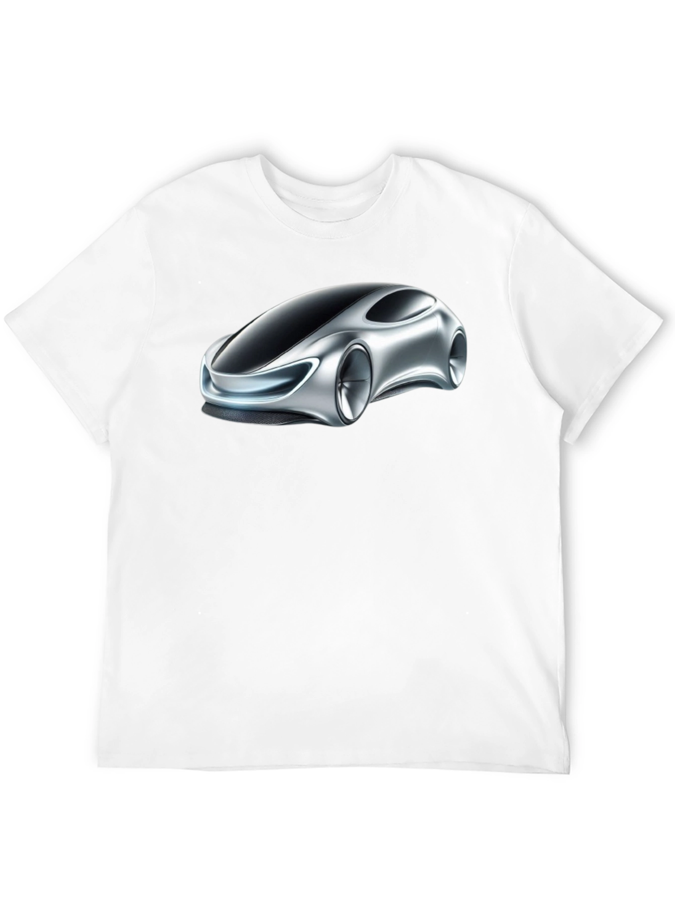 Futuristic Car Graphic Tee - Modern Style