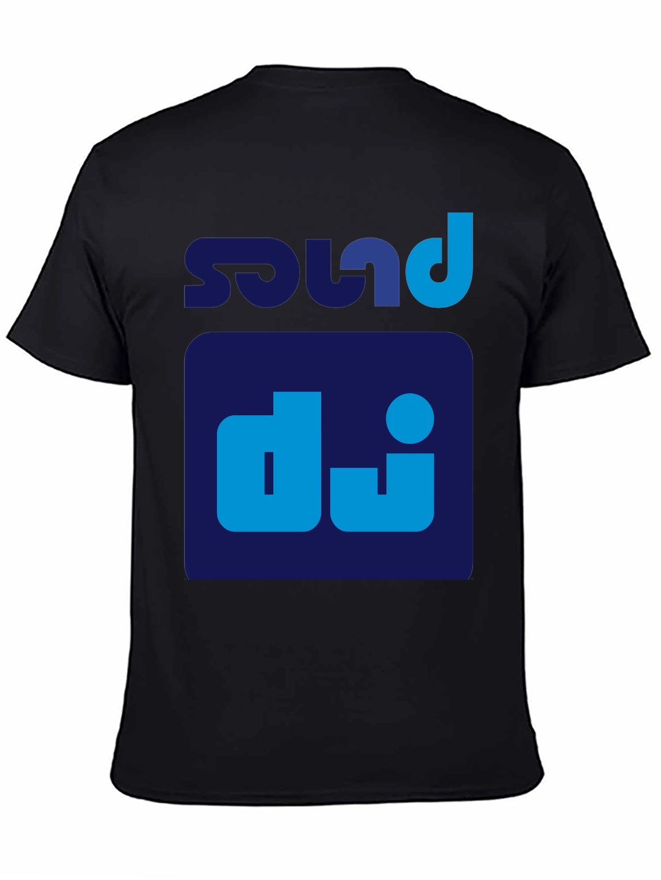 Sound DJ Graphic T-Shirt - Black