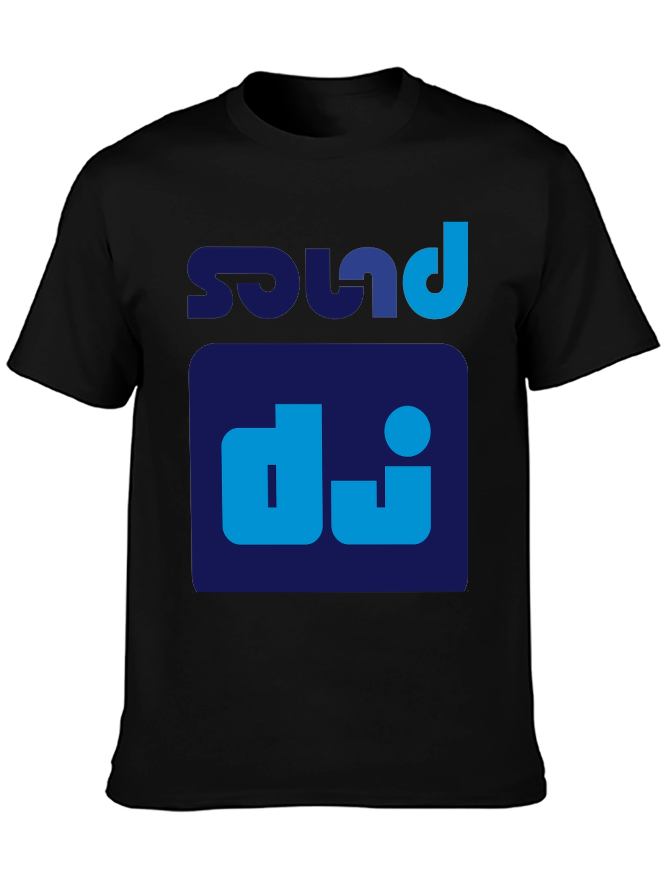 Sound DJ Graphic T-Shirt - Black