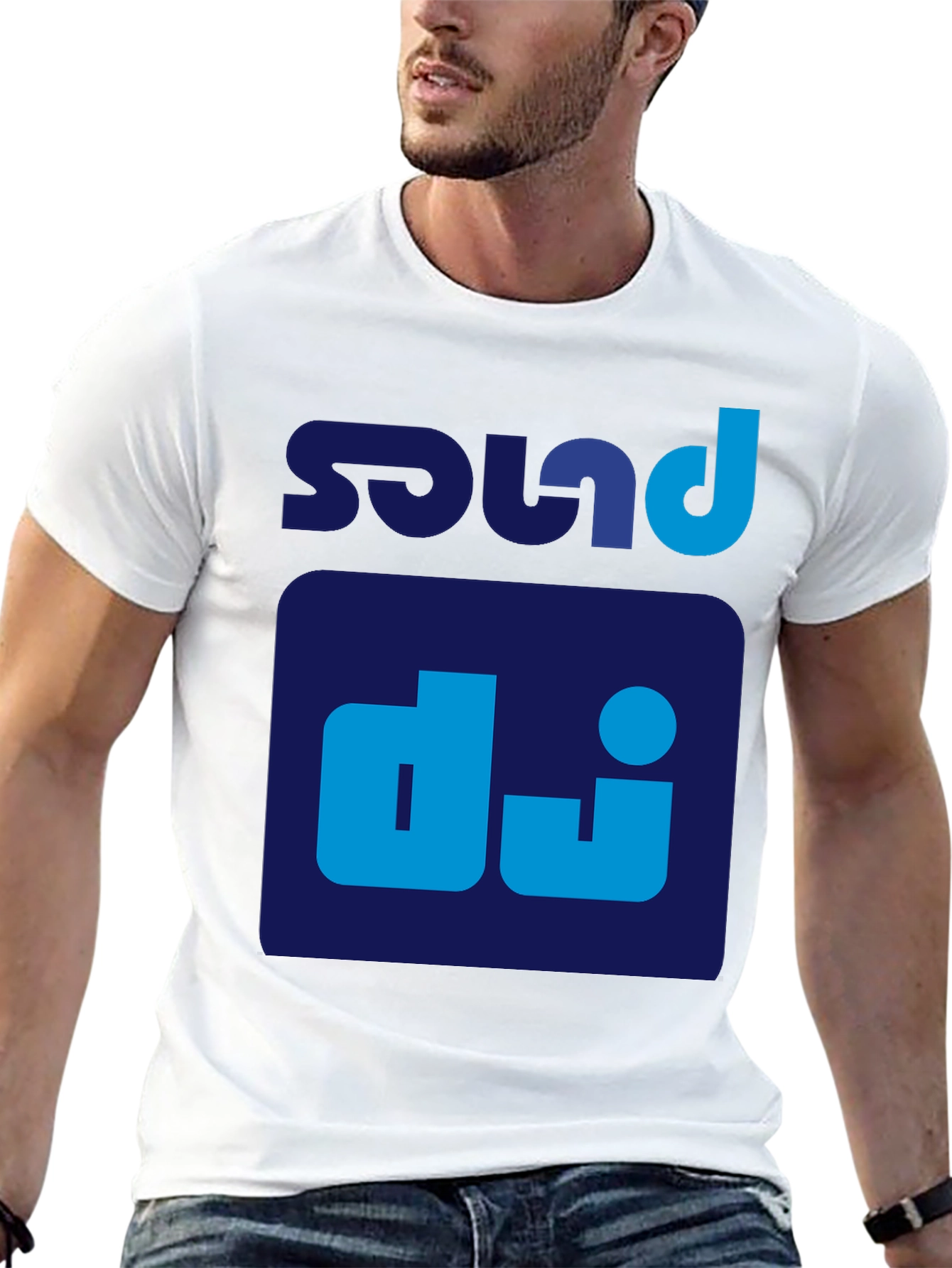 Sound DJ Graphic T-Shirt - Black