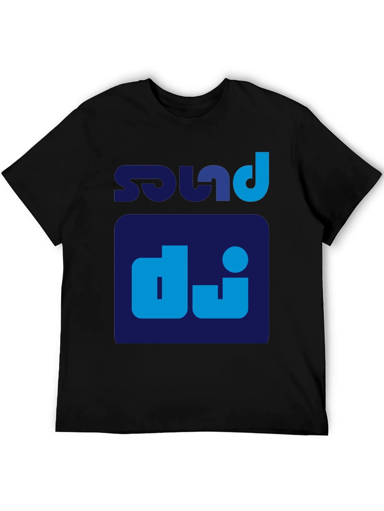 Sound DJ Graphic T-Shirt - Black