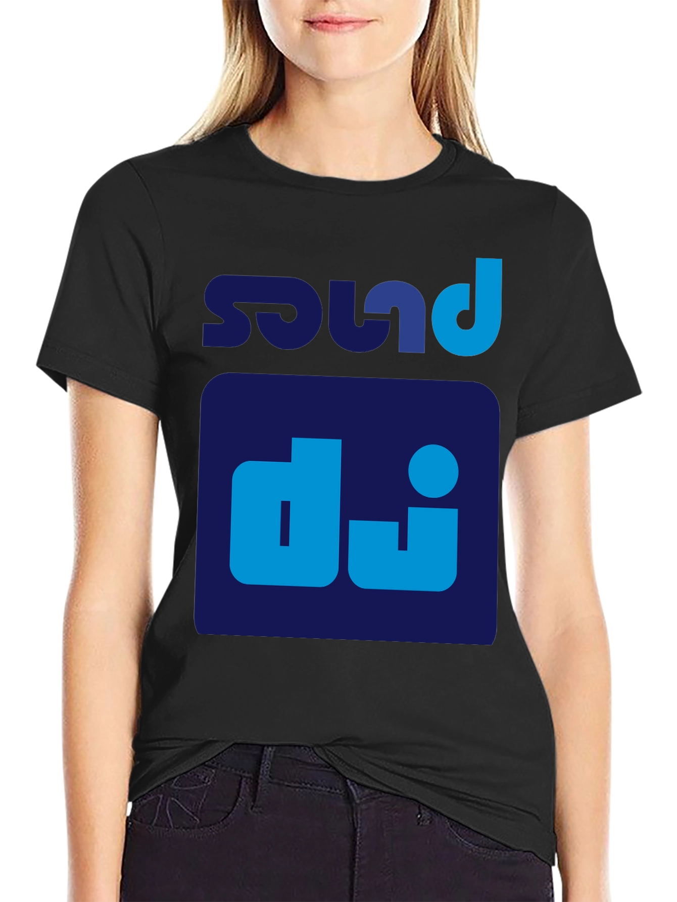 Sound DJ Graphic T-Shirt - Black