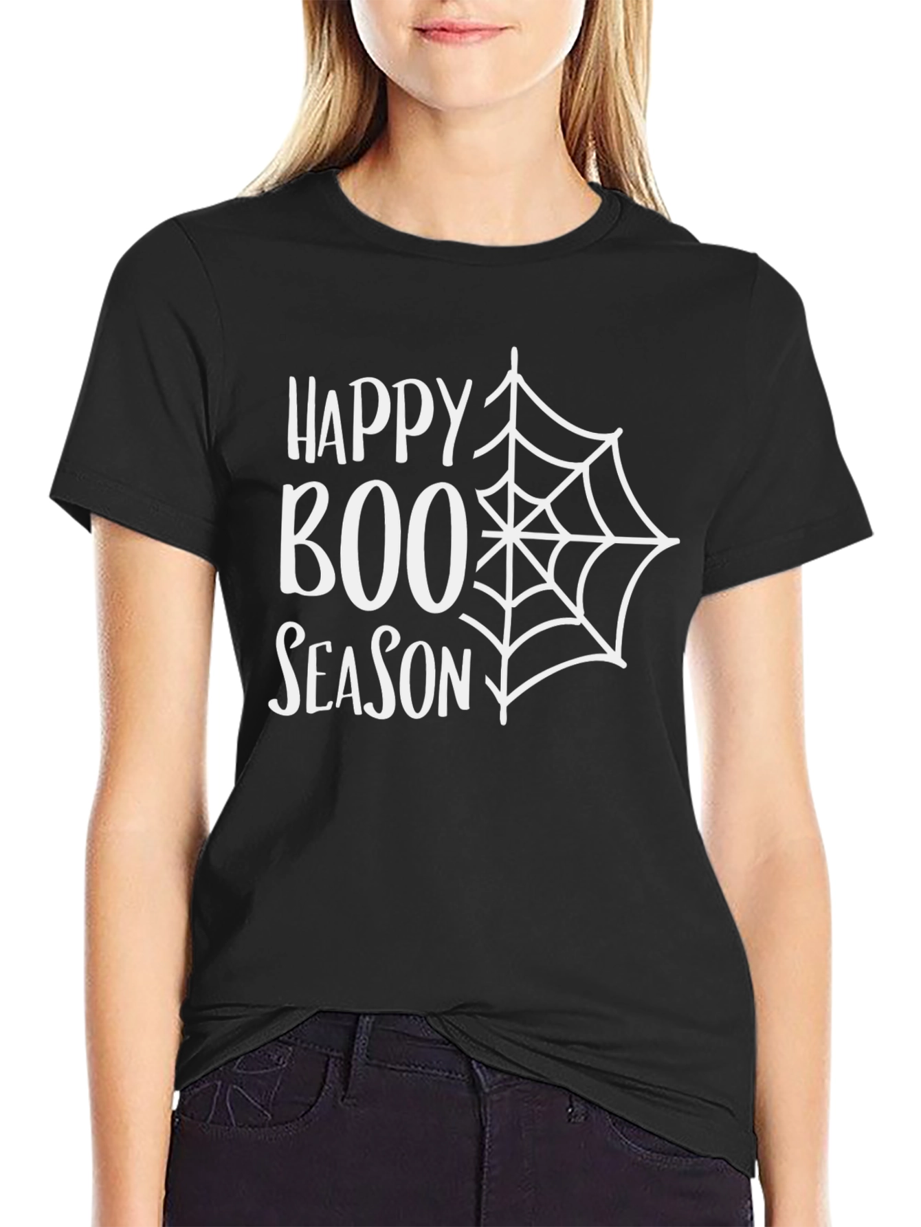 Happy Boo Season Halloween Graphic Tee