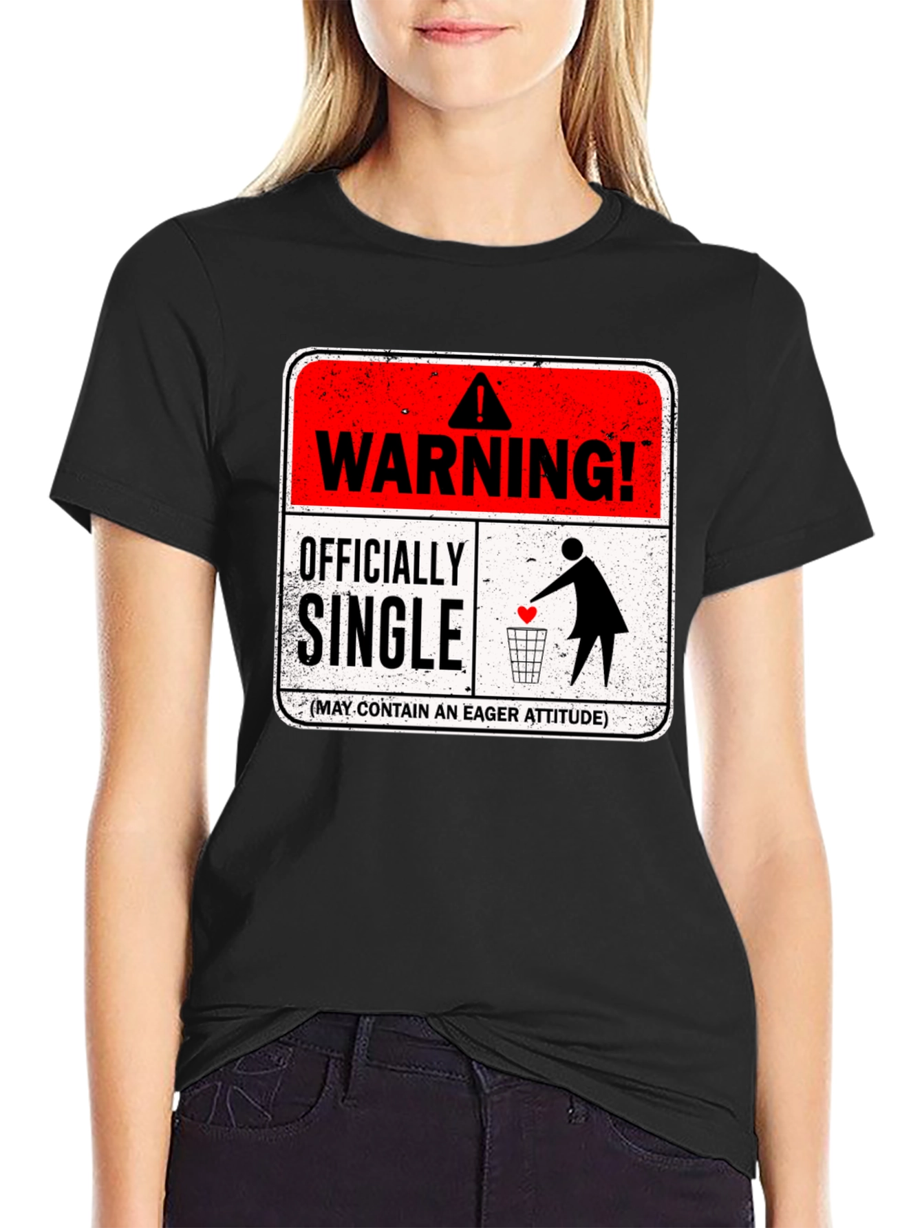 Officially Single Warning T-Shirt