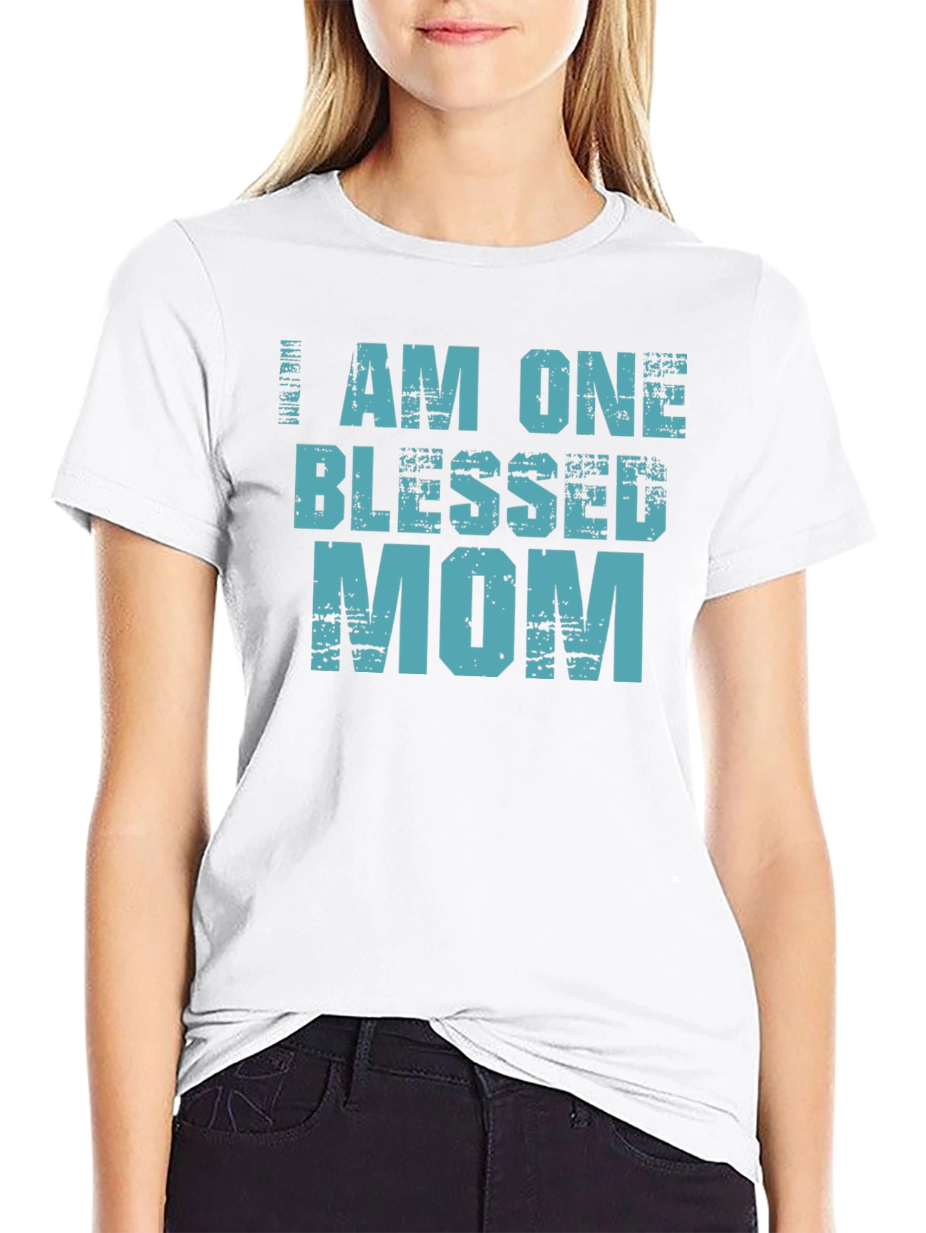 Blessed Mom Tee - Stylish Womens T-Shirt