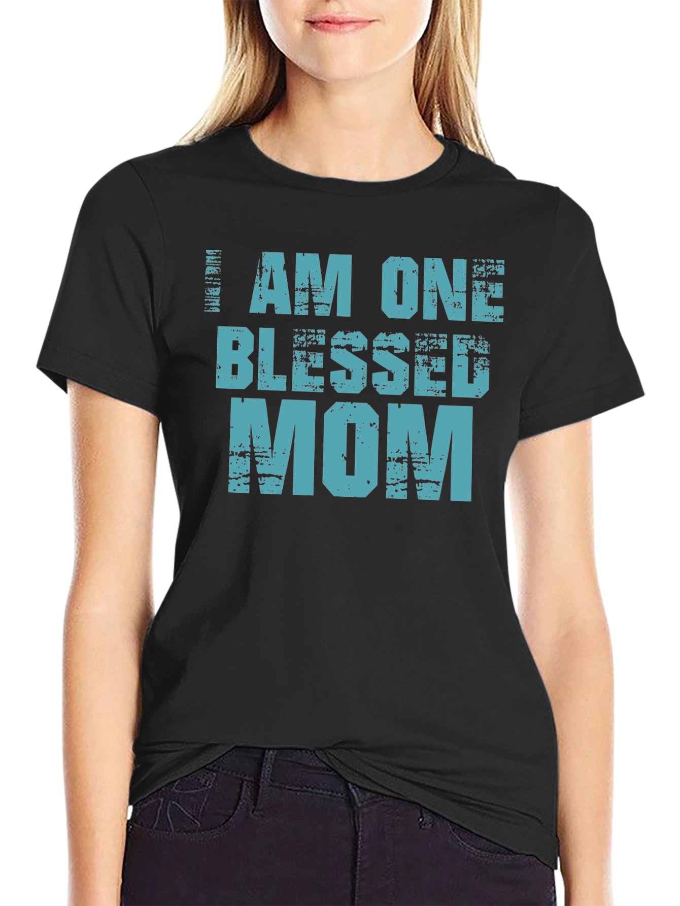Blessed Mom Tee - Stylish Womens T-Shirt