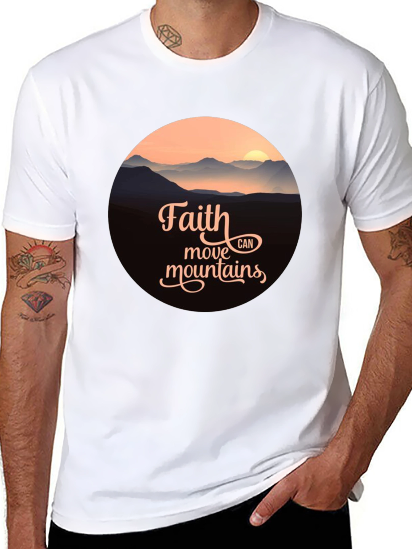 Faith Moves Mountains Graphic Tee