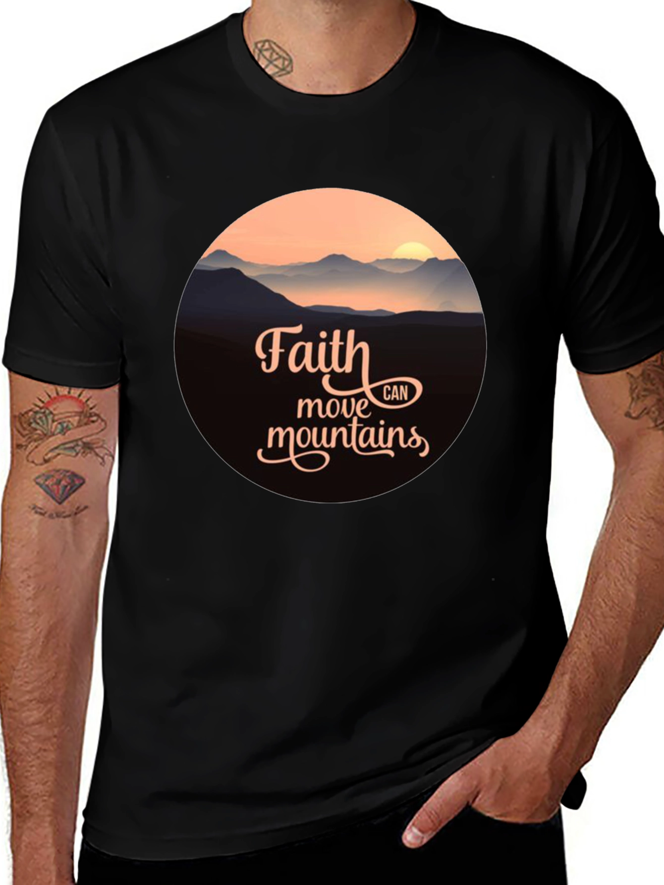 Faith Moves Mountains Graphic Tee