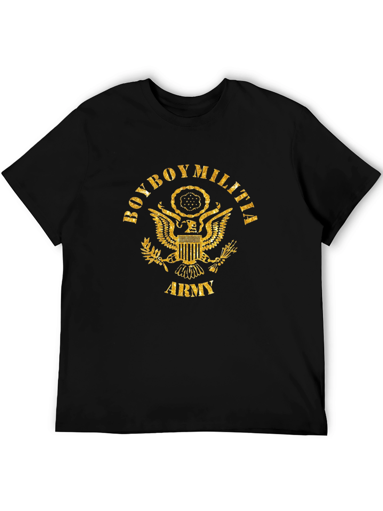 Boyboy Militia Army Graphic Tee - Black