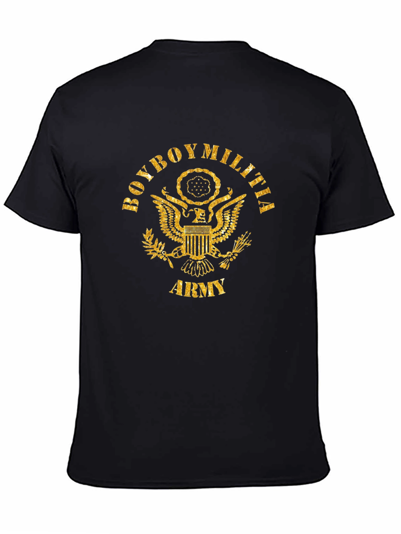 Boyboy Militia Army Graphic Tee - Black