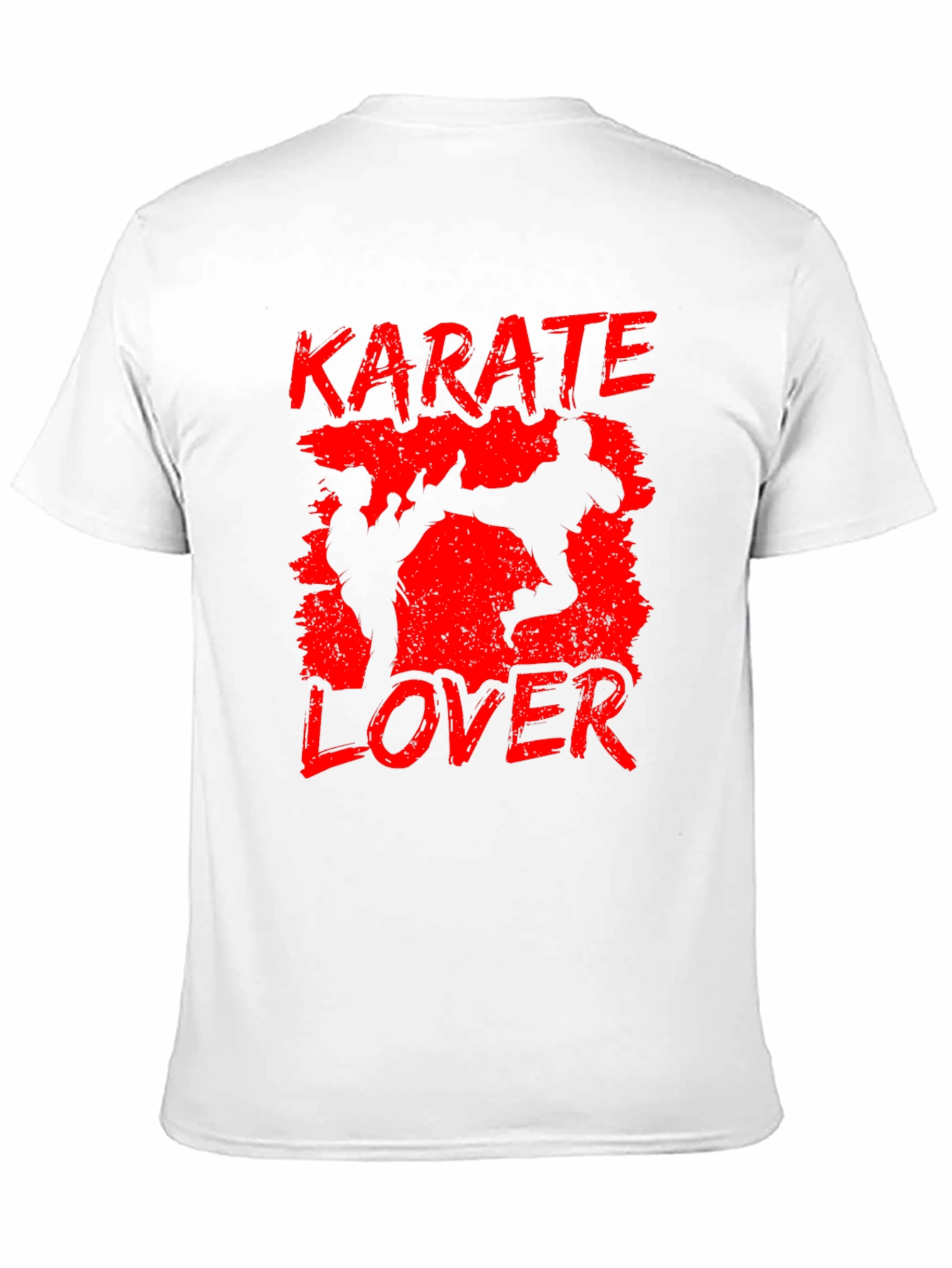 Karate Lover Black T-Shirt Martial Arts Design