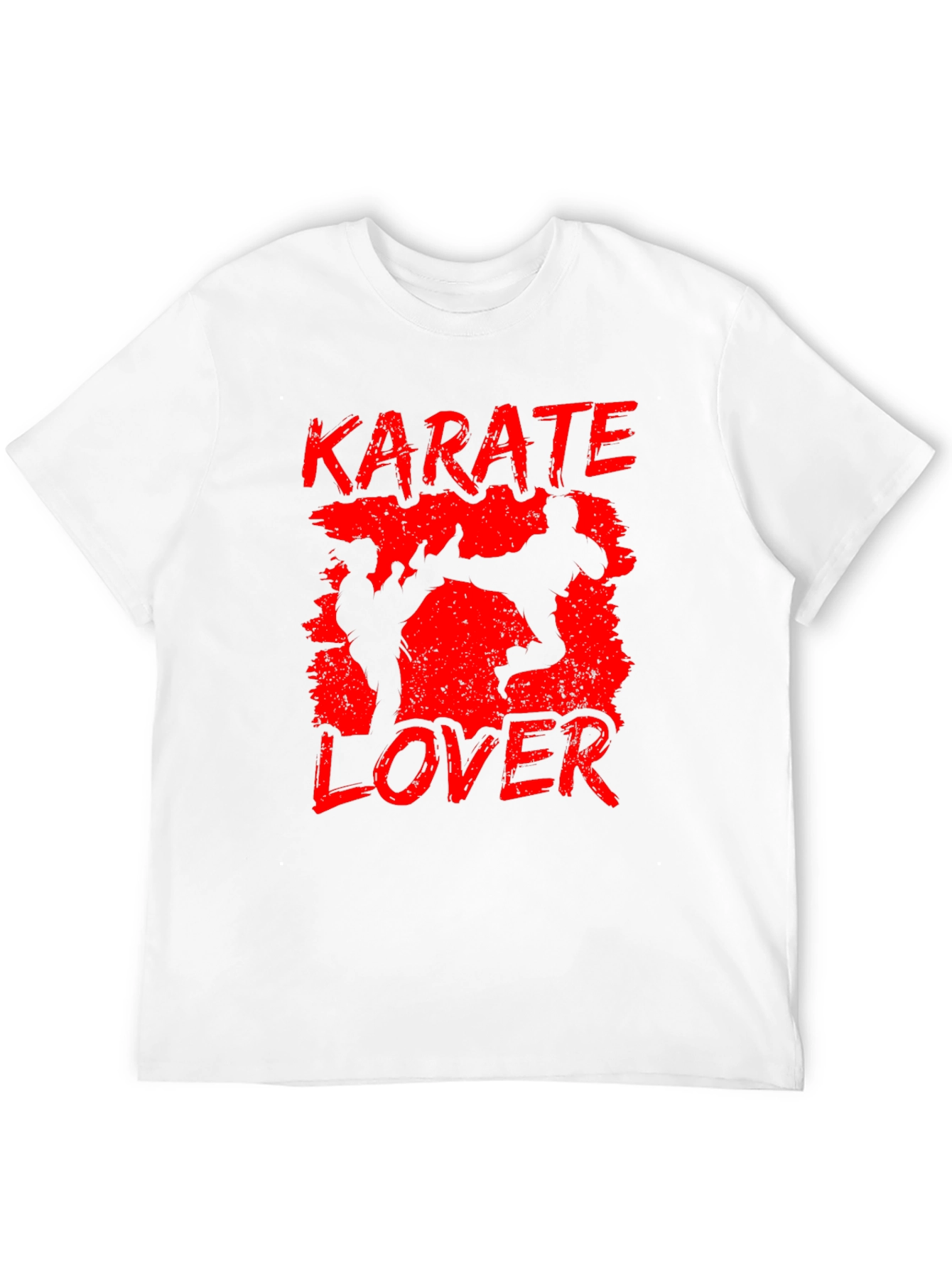 Karate Lover Black T-Shirt Martial Arts Design