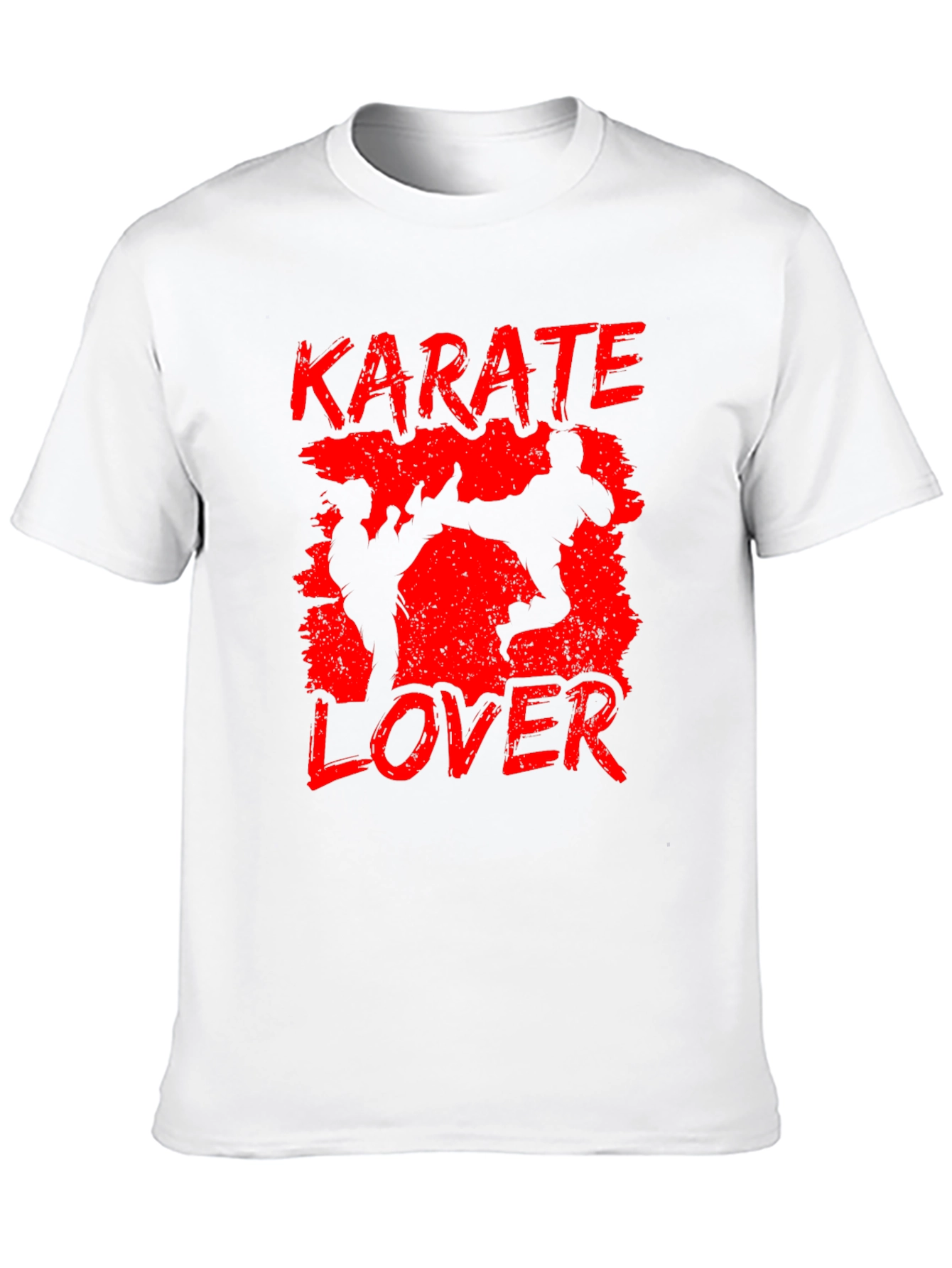 Karate Lover Black T-Shirt Martial Arts Design