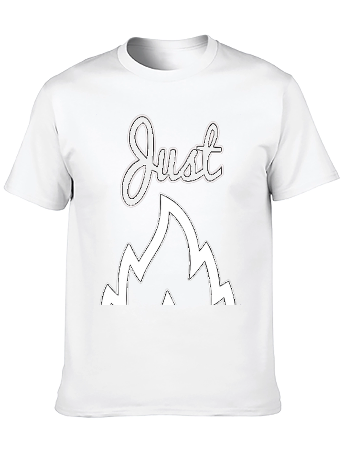 Just Go Mountain Graphic Tee - Black