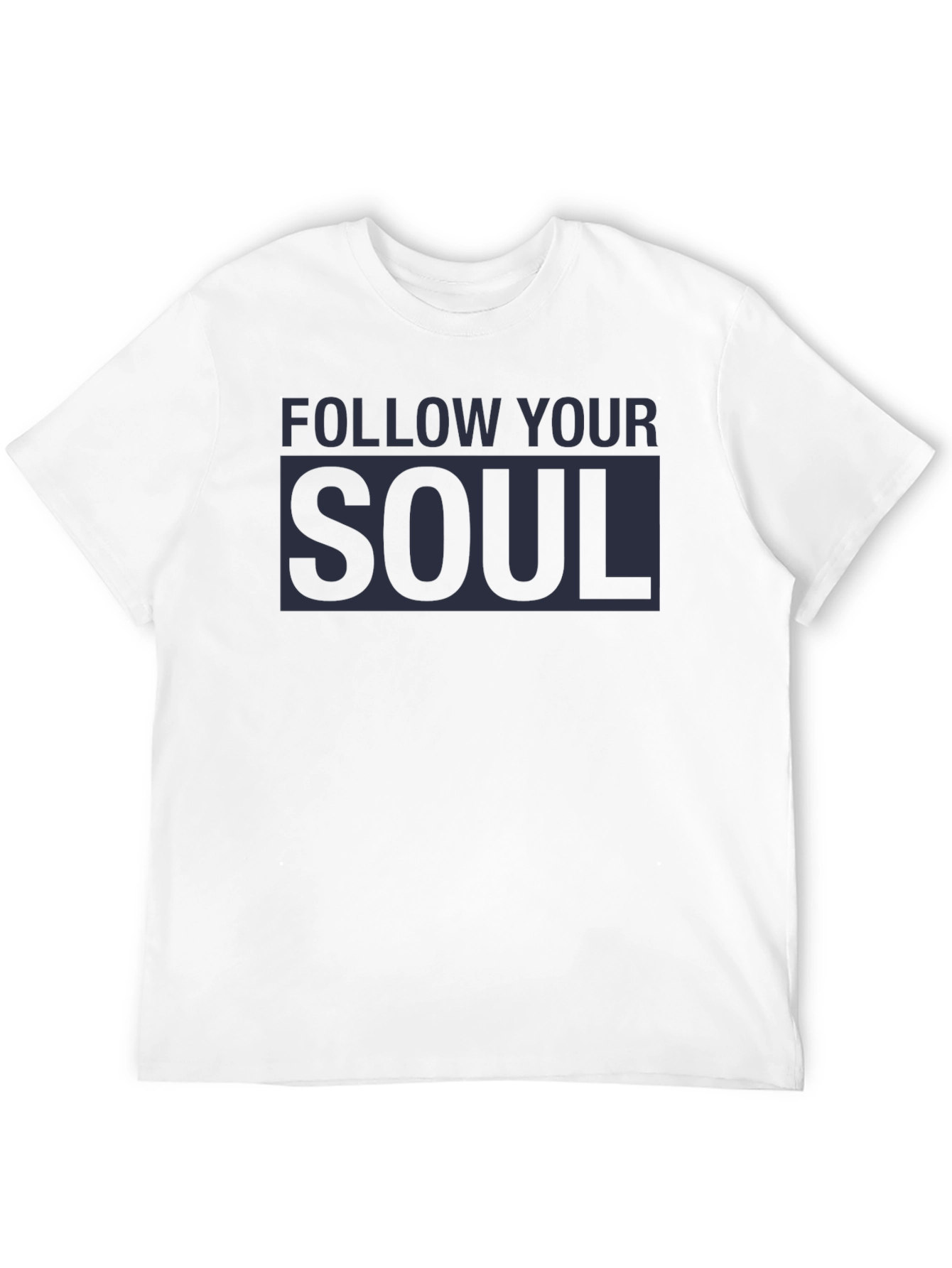 Follow Your Soul Graphic Tee - Black