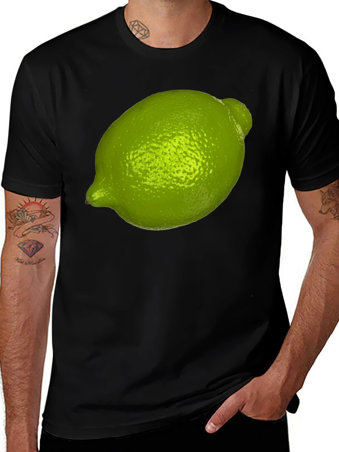Lime Graphic Tee - Refreshing & Fun!