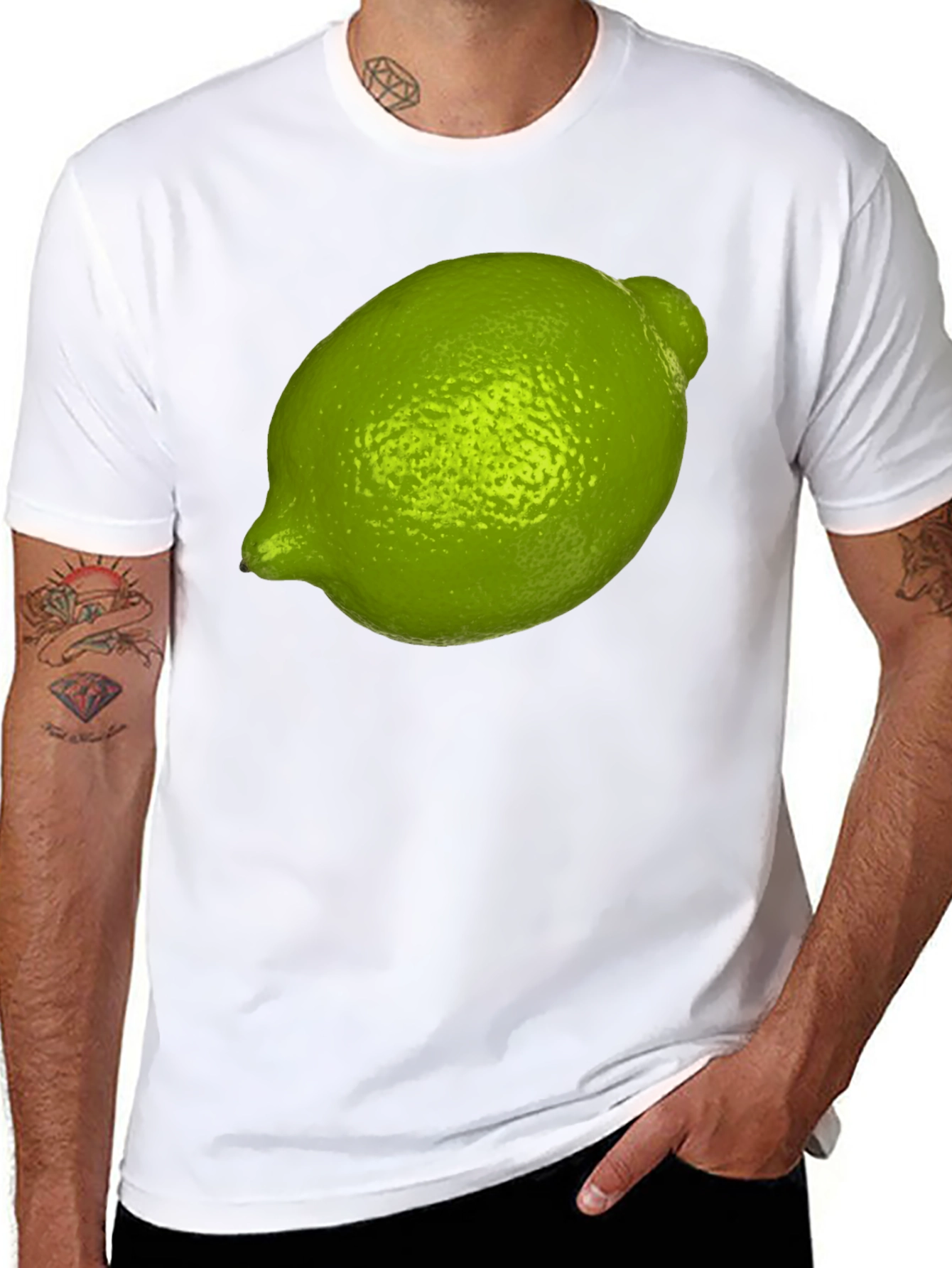 Lime Graphic Tee - Refreshing & Fun!