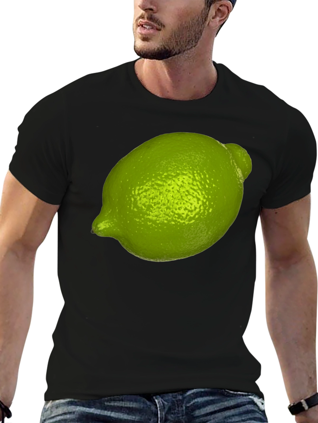 Lime Graphic Tee - Refreshing & Fun!
