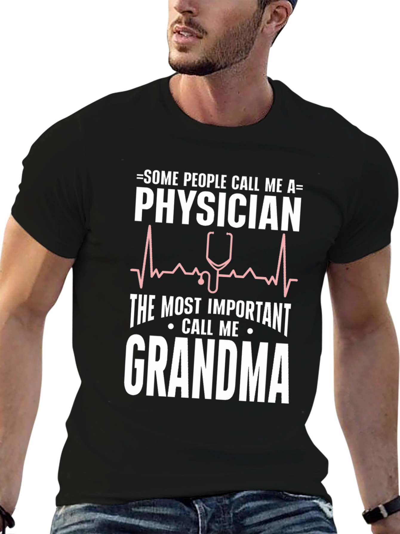 Physician Grandma T-Shirt - Funny Doctor Tee