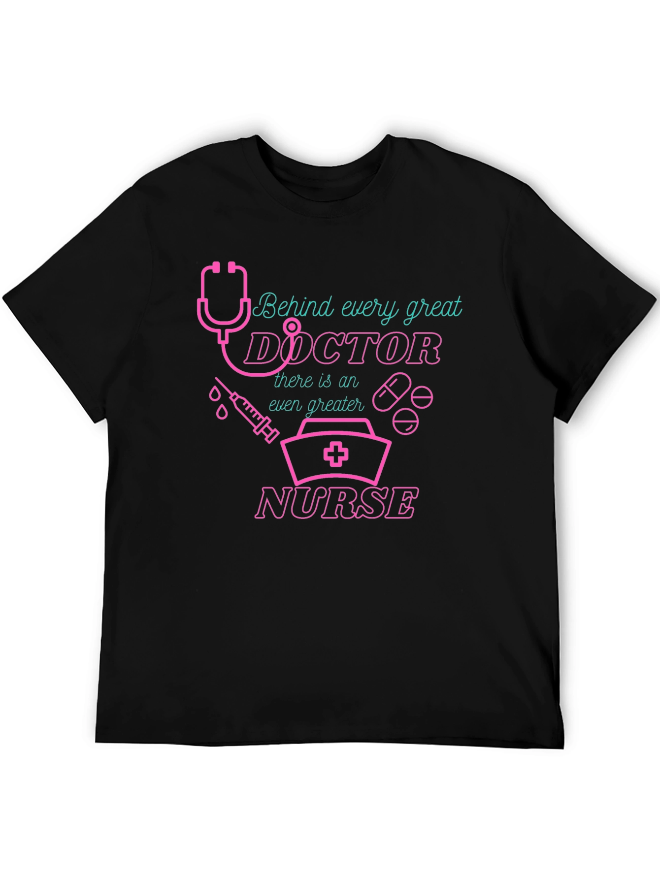 Doctor Nurse Graphic T-Shirt