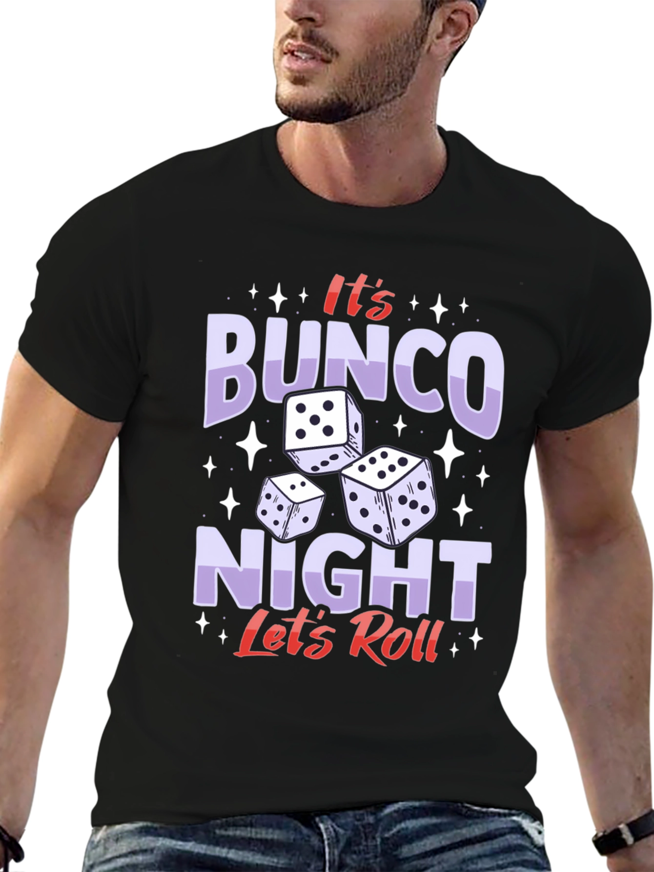 Its Bunco Night - Dice Graphic Tee