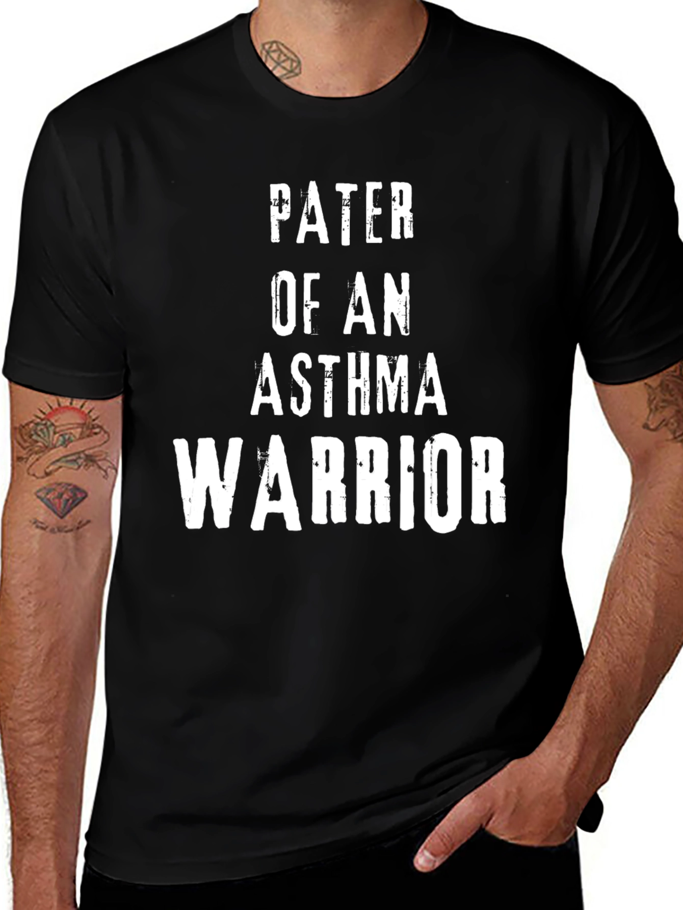 Pater of an Asthma Warrior T-Shirt