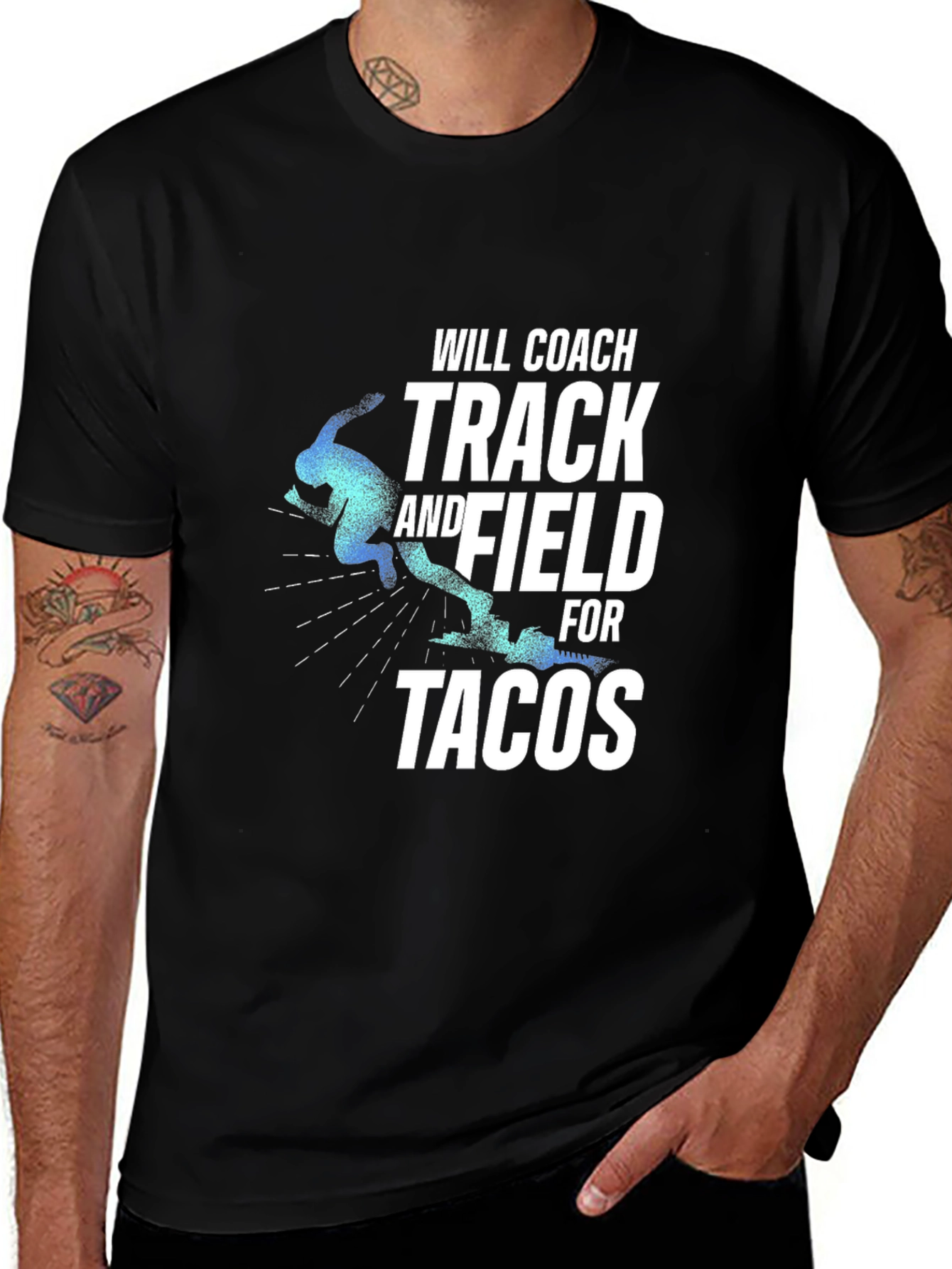Track & Field Coach Tacos T-Shirt