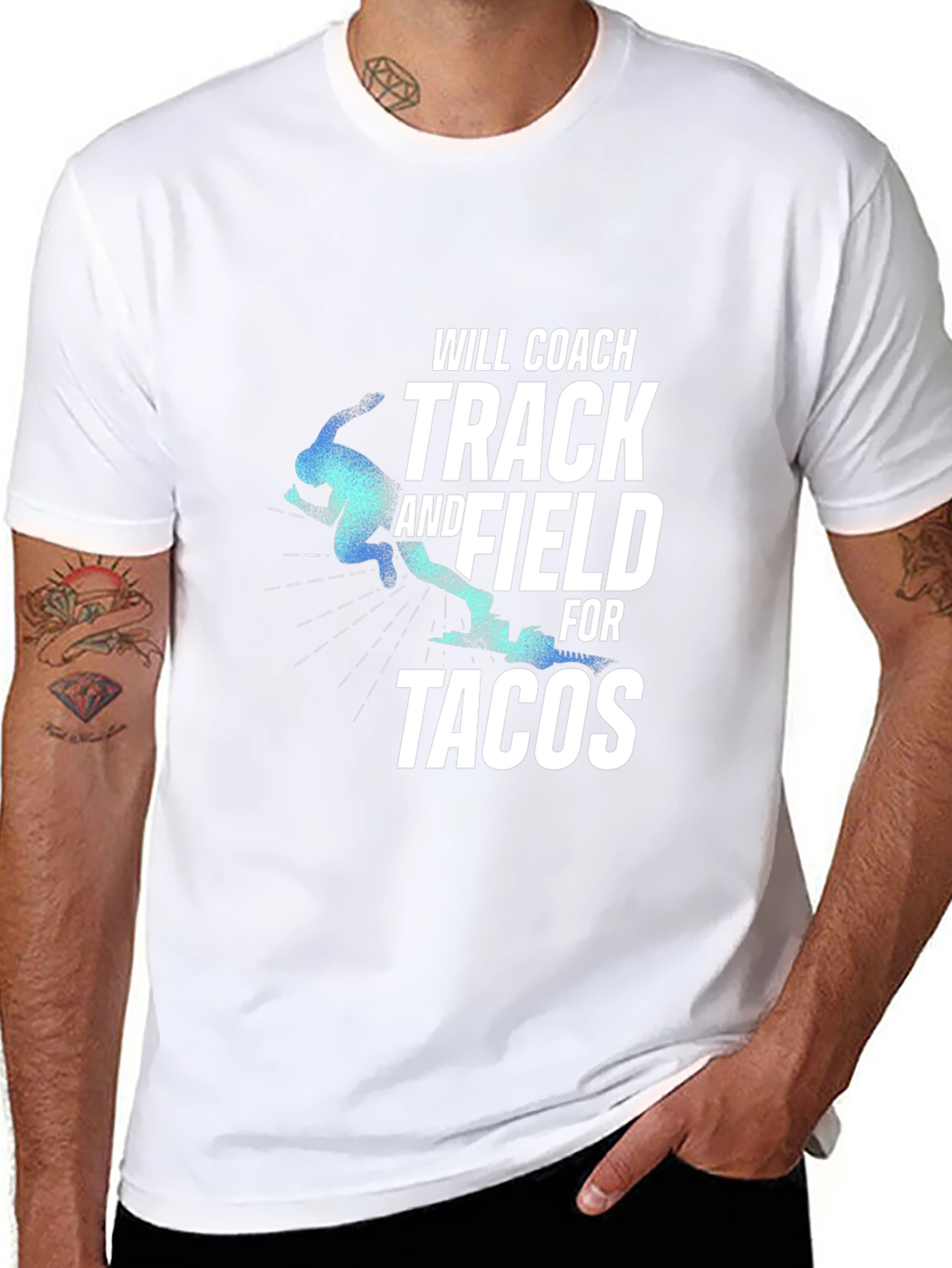 Track & Field Coach Tacos T-Shirt