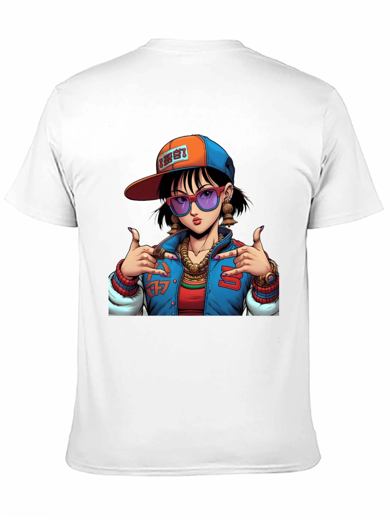 Cool Graphic Tee - Anime Girl