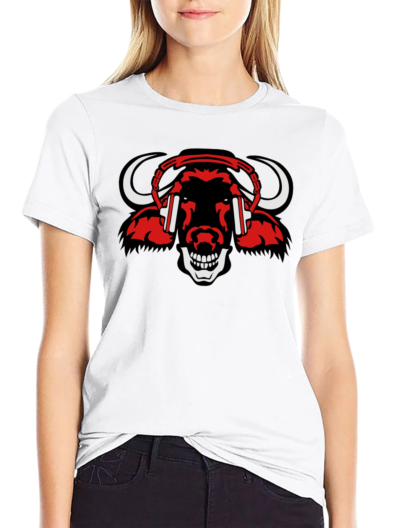 Bull Headphone T-Shirt