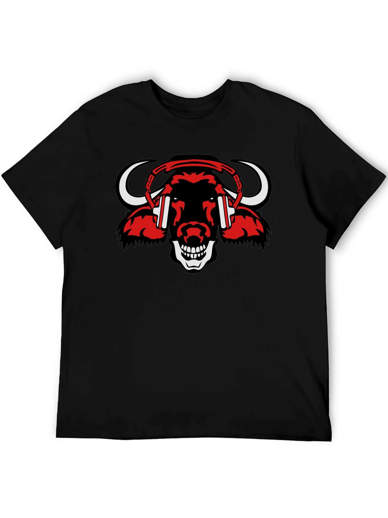 Bull Headphone T-Shirt