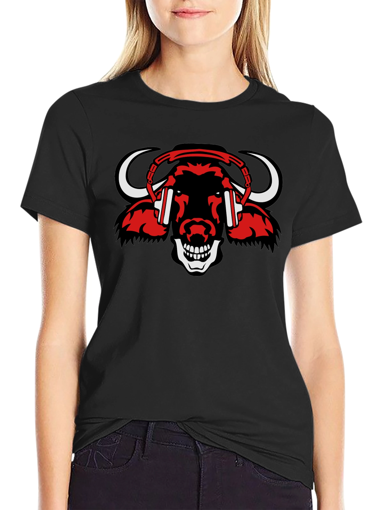 Bull Headphone T-Shirt