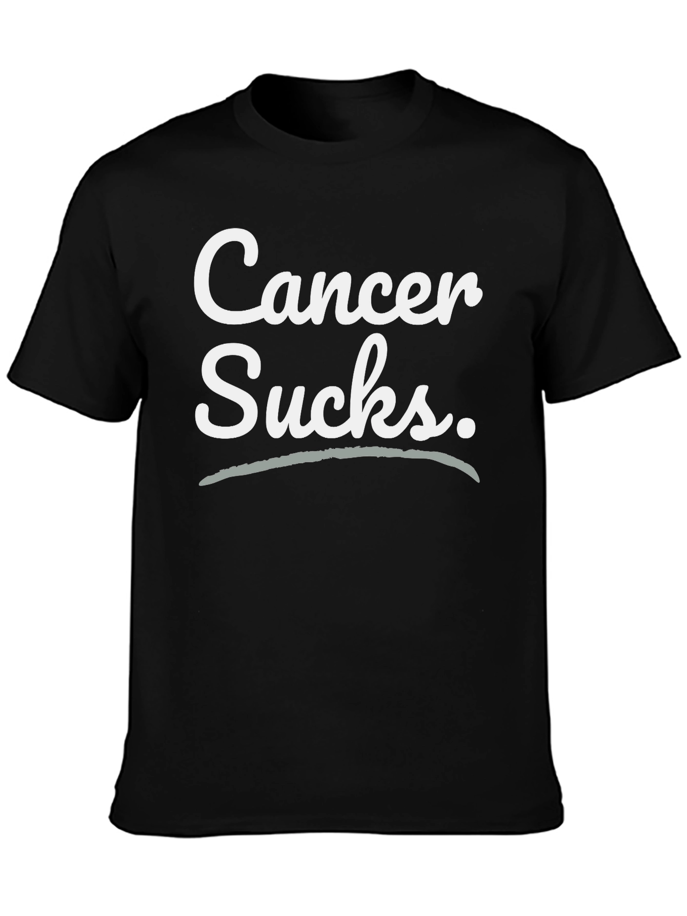 Cancer Sucks T-Shirt Black
