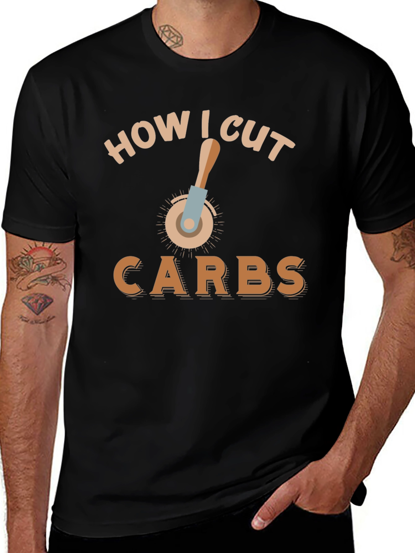 Funny How I Cut Carbs T-Shirt