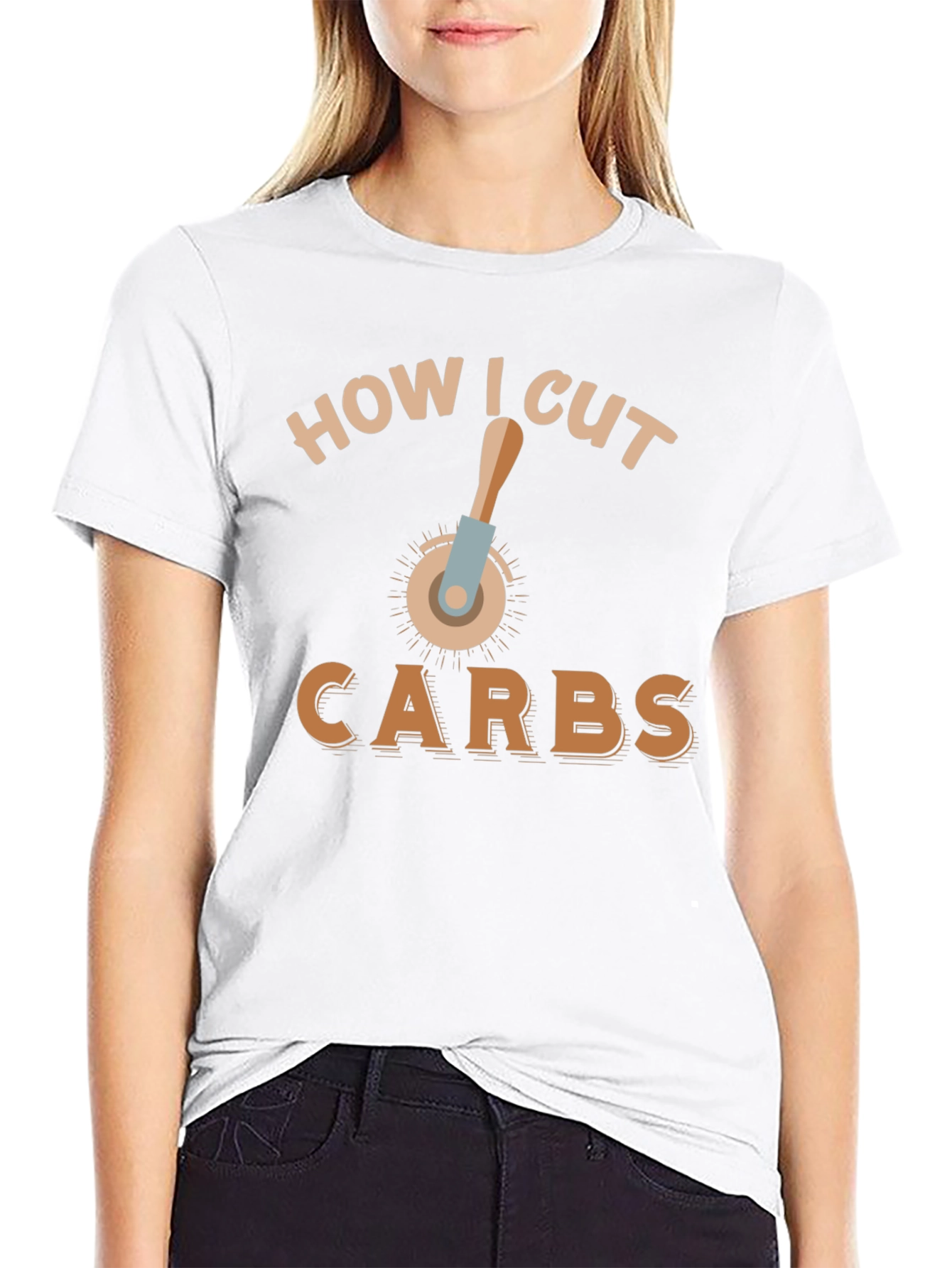 Funny How I Cut Carbs T-Shirt