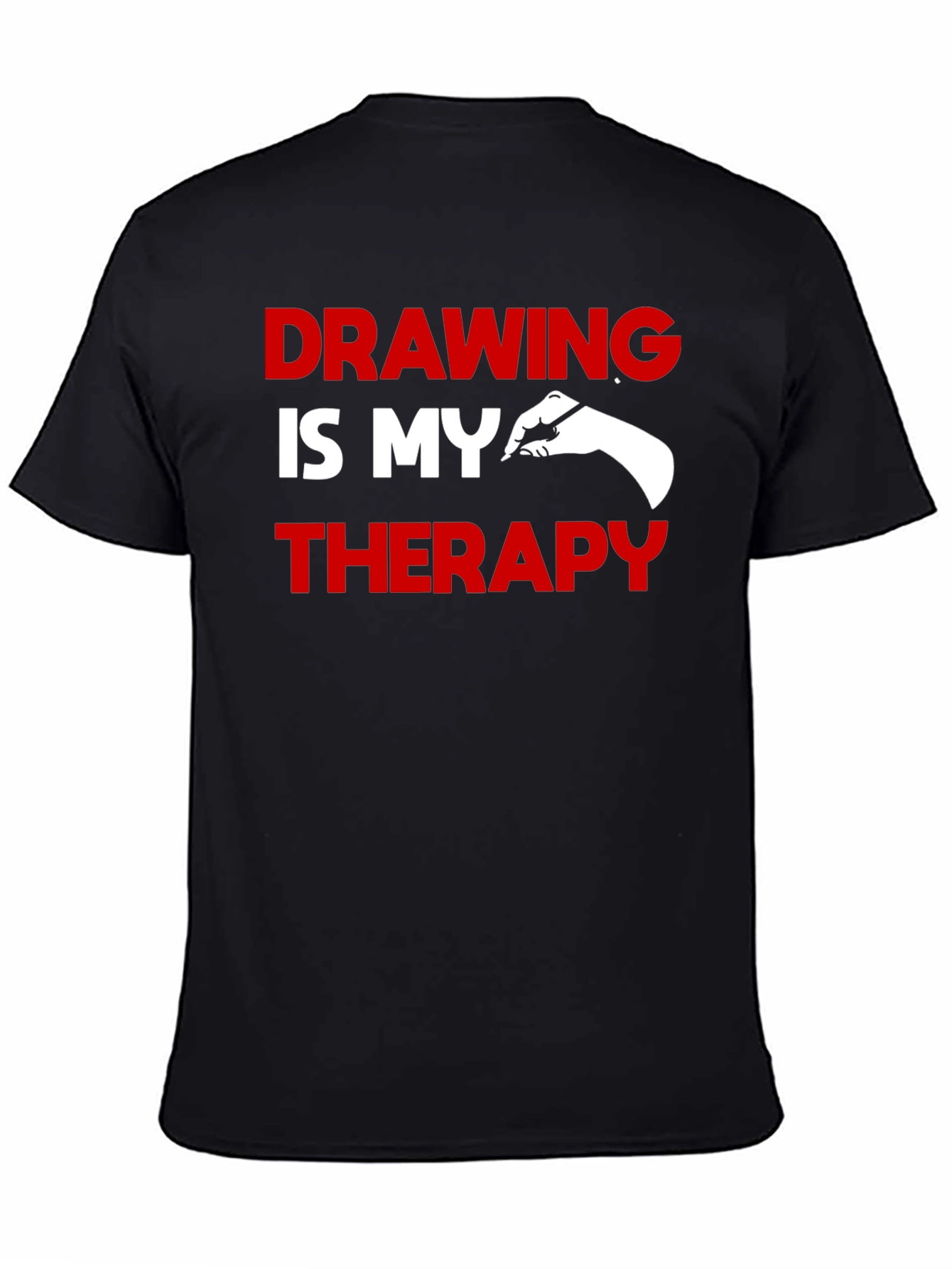 Drawing is My Therapy Graphic T-Shirt