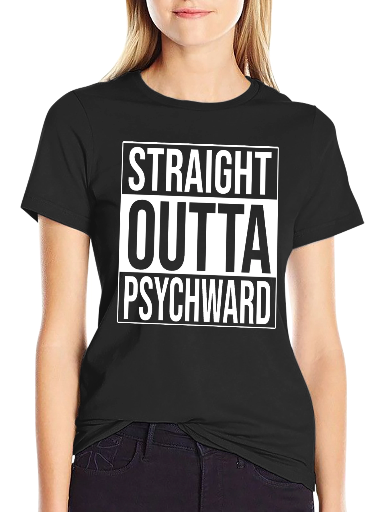Straight Outta Psychward Graphic Tee