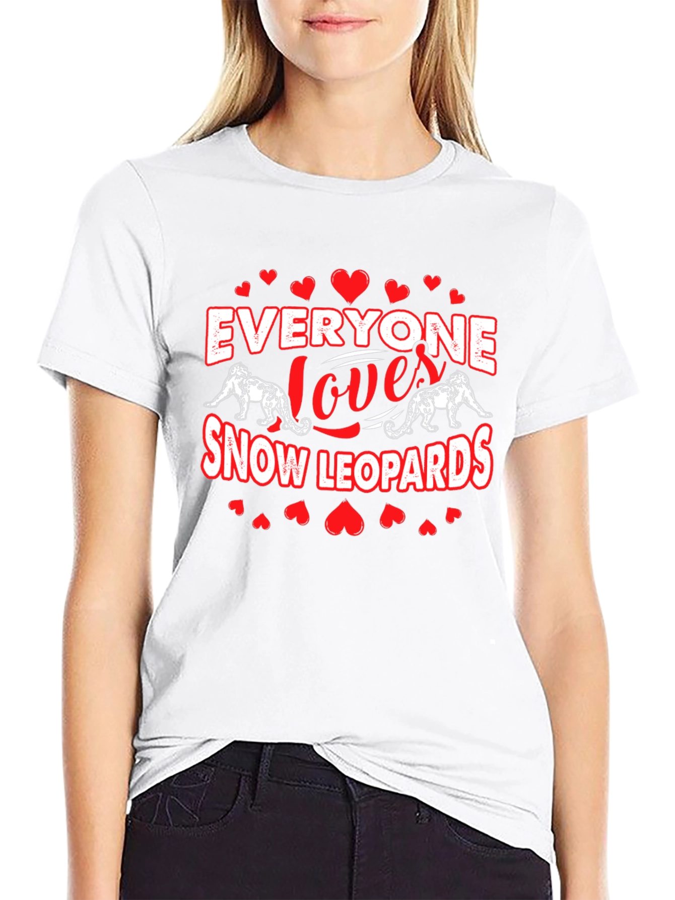 Snow Leopard Lovers T-Shirt