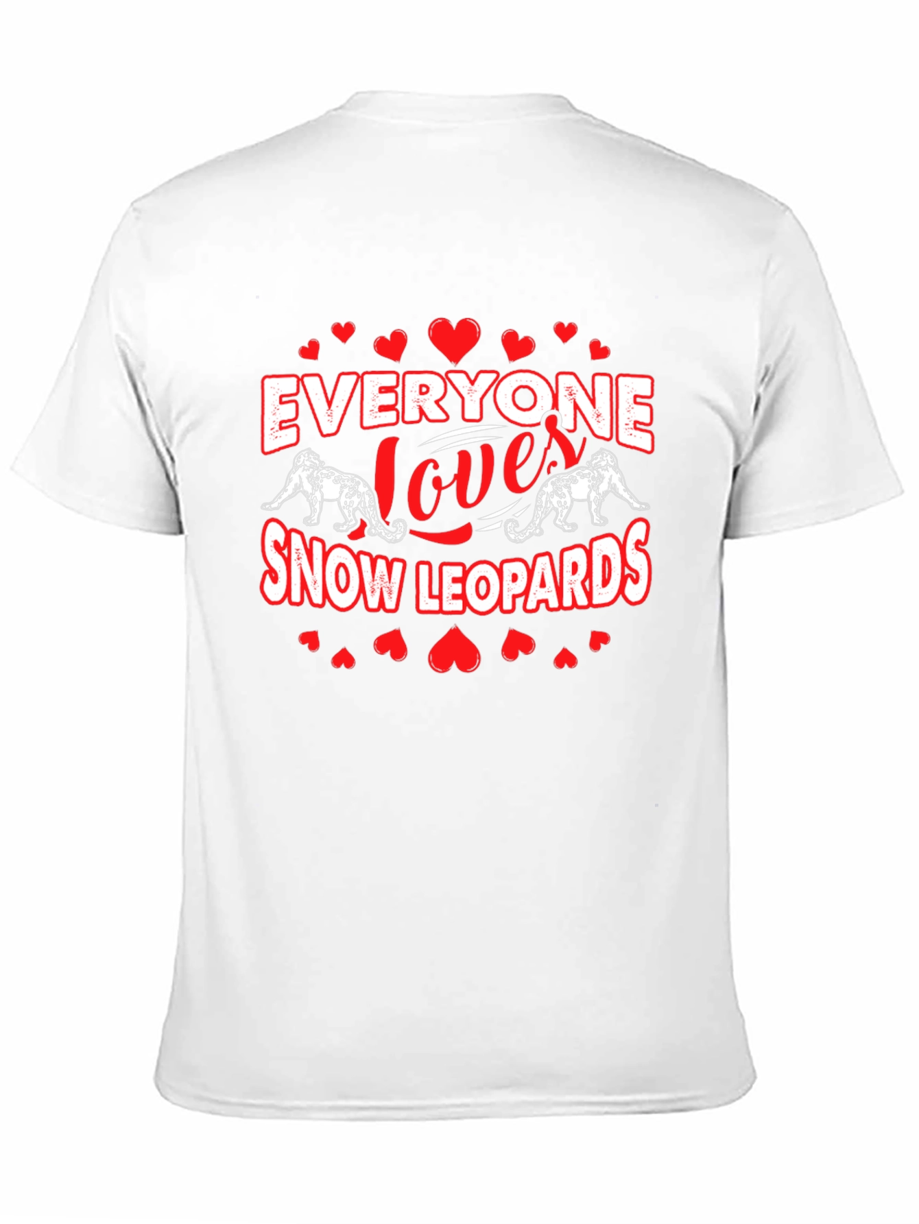 Snow Leopard Lovers T-Shirt