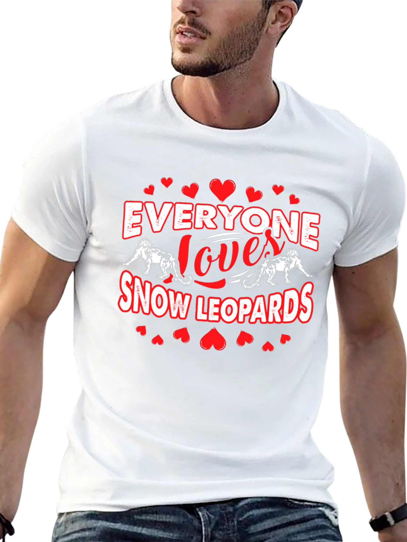 Snow Leopard Lovers T-Shirt