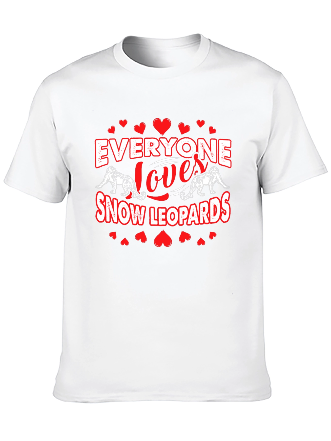 Snow Leopard Lovers T-Shirt