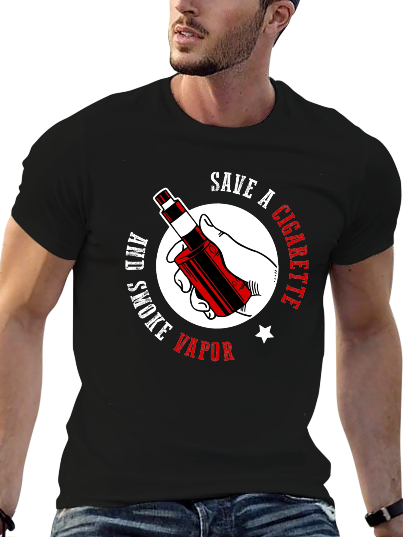Save a Cigarette Smoke Vapor T-Shirt
