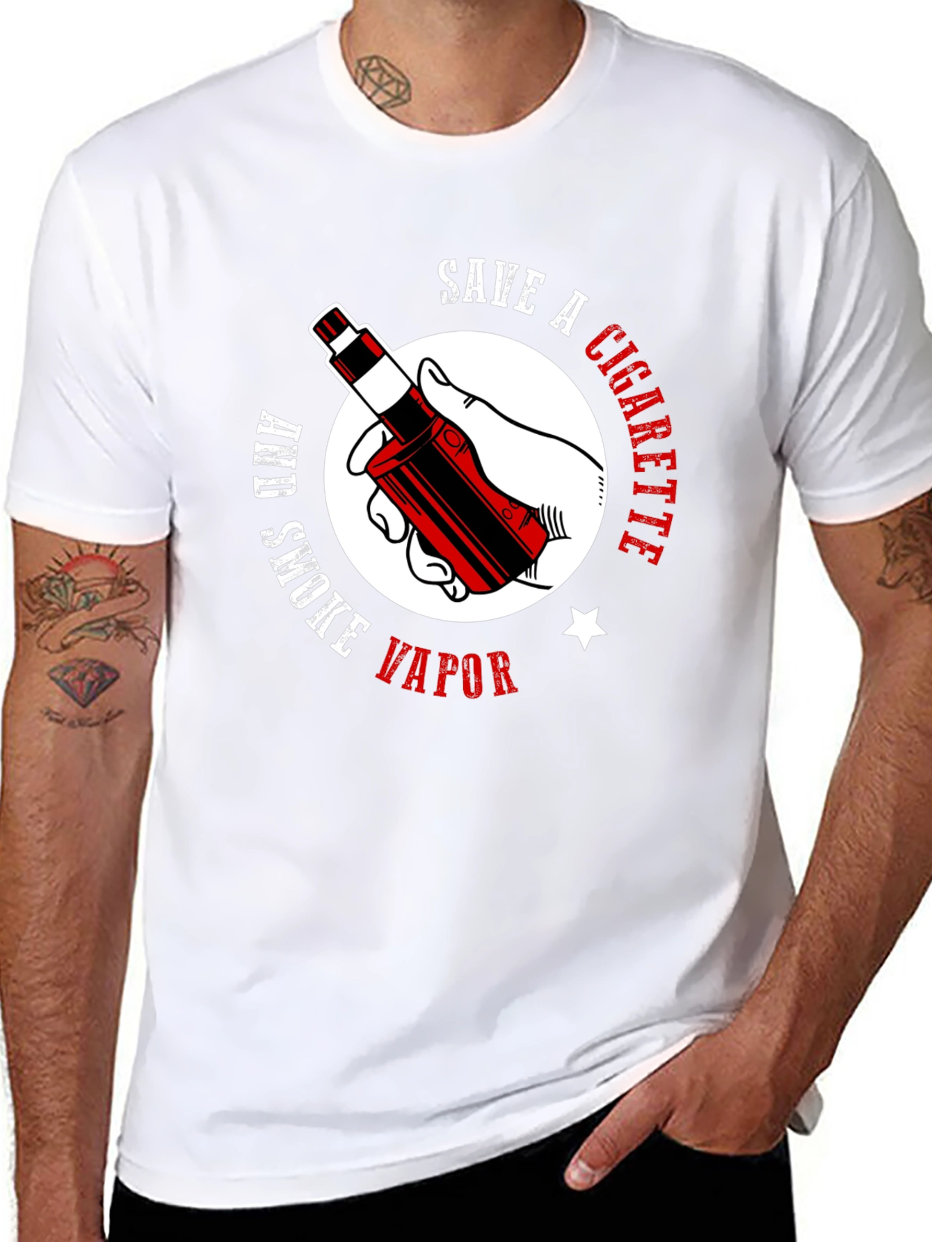 Save a Cigarette Smoke Vapor T-Shirt