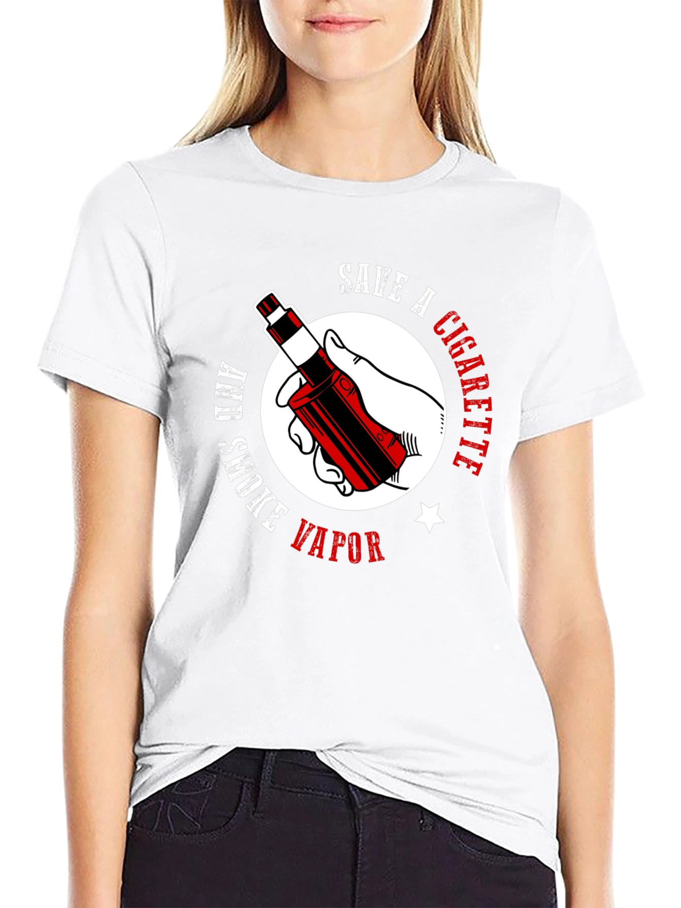 Save a Cigarette Smoke Vapor T-Shirt