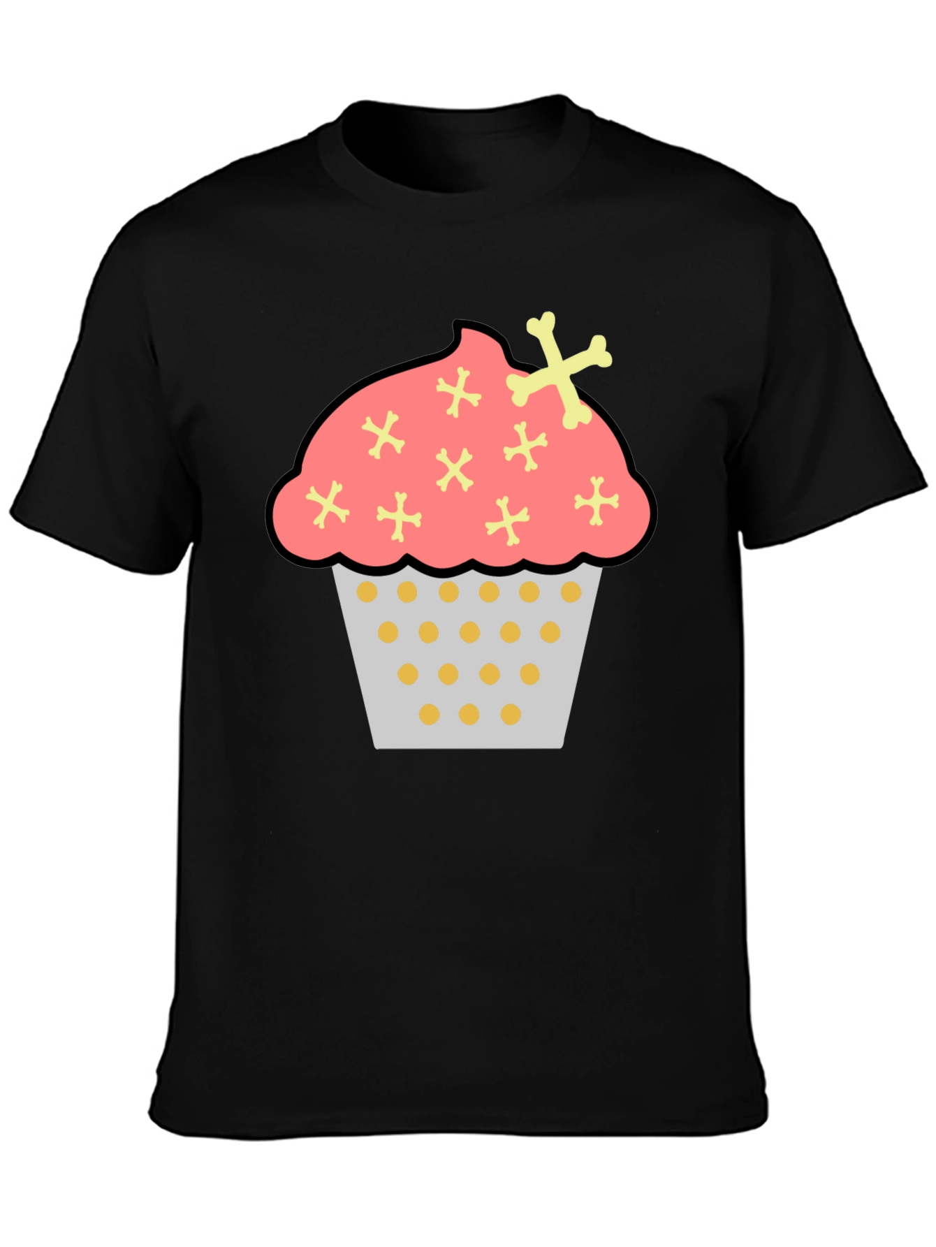 Cupcake Crossbones Graphic Tee