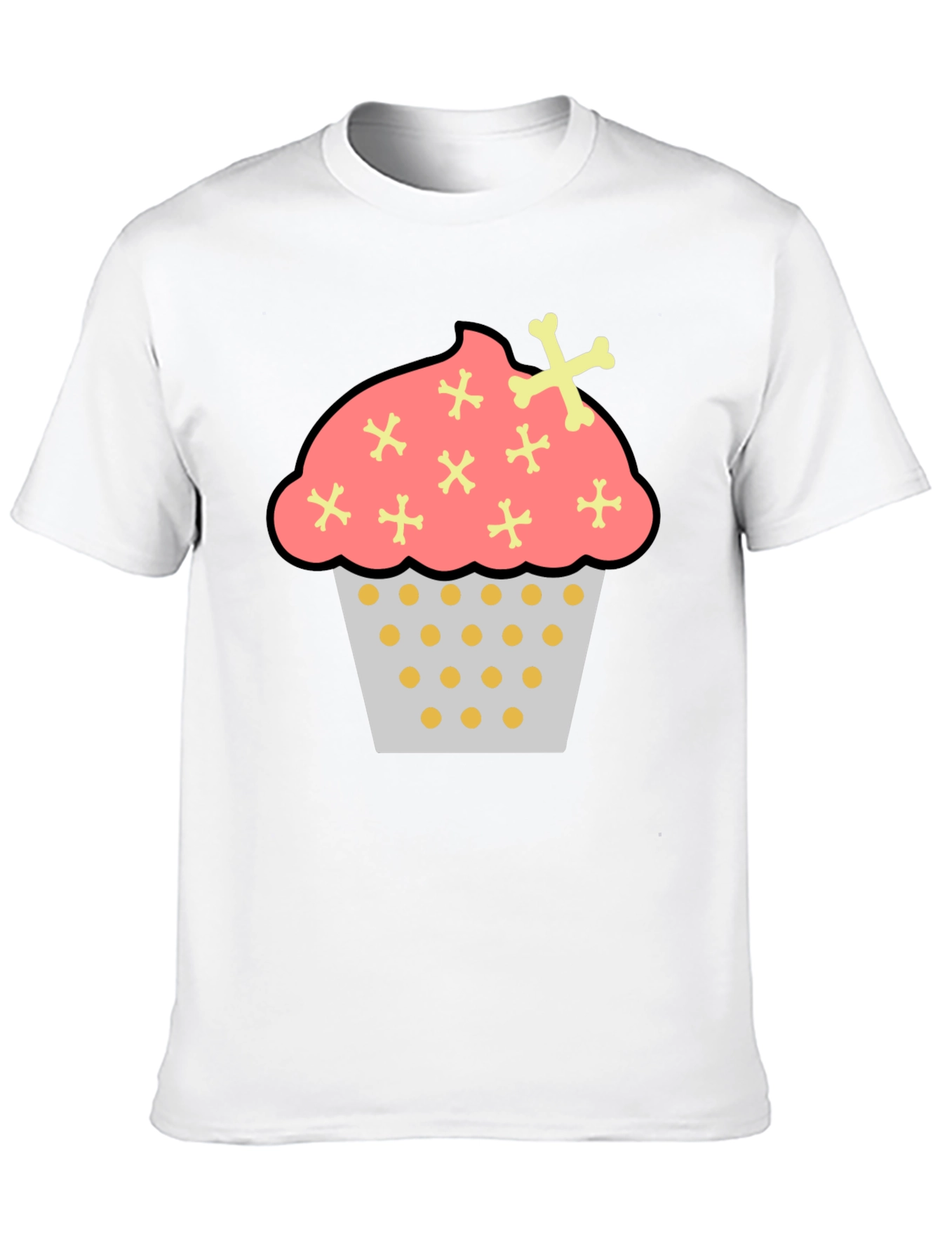 Cupcake Crossbones Graphic Tee