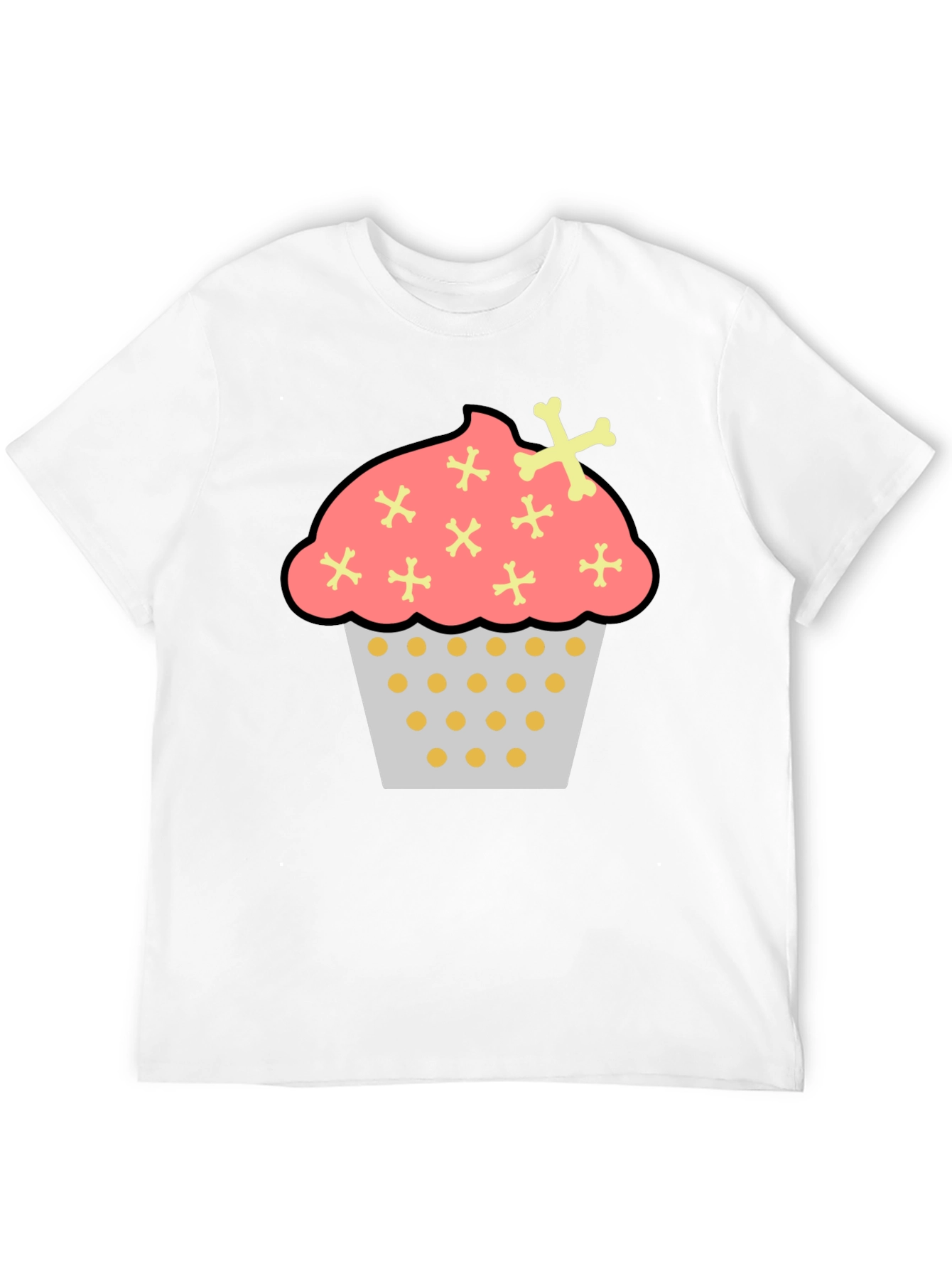 Cupcake Crossbones Graphic Tee
