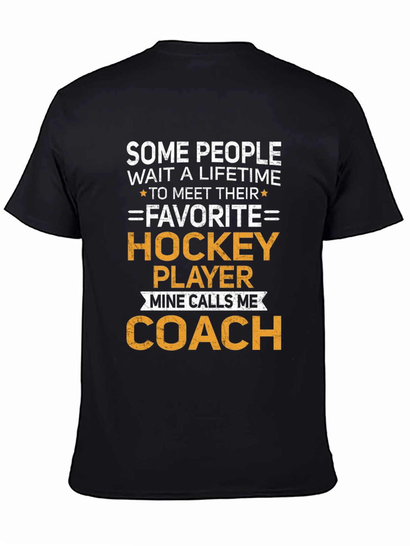 Hockey Coach T-Shirt - Favorite Player Gift